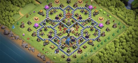 Melhor Layout De Defesa Cv Link Coc Clash Of Clans Centro De