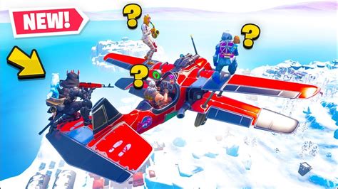 STEALING ENEMY PLANES in Fortnite Season 7 - YouTube