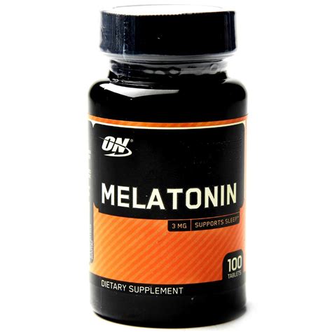 Melatonin Optimum Nutrition Nutrition Ftempo