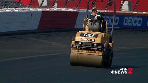 North Wilkesboro Speedway Gets Repaved Wfmynews