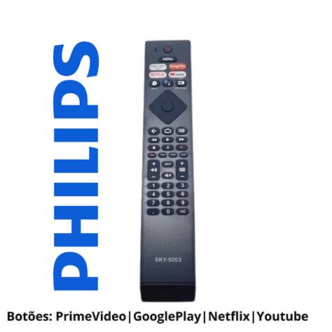 Controle Remoto TV Smart Philips Lavneteletronicos Br