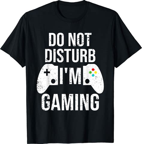 Funny Gamer Boys Teens T Shirt