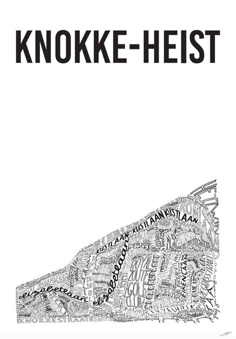 Poster Knokke Heist Animaux Speciaux