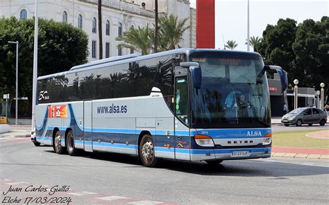 Alsa Setra S Gt Hd De Alsa Cubriendo La Ruta Elch Flickr