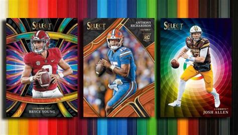 Panini Select Draft Picks Football Checklist Box Info Details