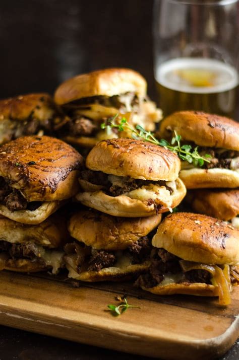 French Onion Beef Sliders For A Crowd Host The Toast