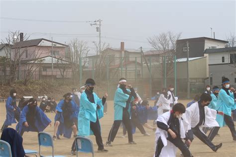 北海道教育大学附属釧路義務教育学校後期課程「日常の学校生活」 4月28日（水）7迎会第3部