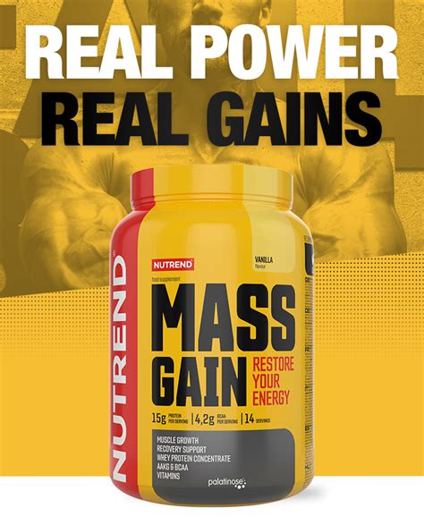 Mass Gain Weight Gainer Et Extreme Masse Series De Nutrend