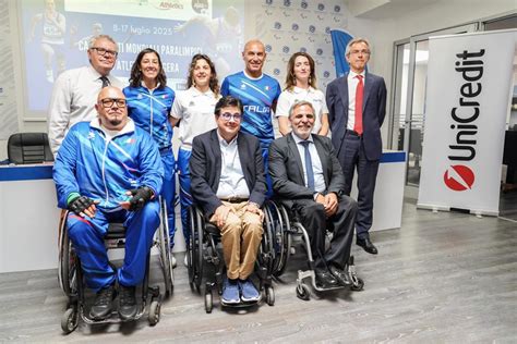 FISPES Atletica Paralimpica Presentata A Roma La Squadra Azzurra Per