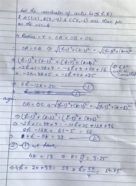 Find The Equation Of Cir Descubre Cómo Resolverlo En Qanda