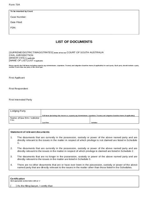 77 Interlocutory Application Courts Sa Gov Au Doc Template PdfFiller