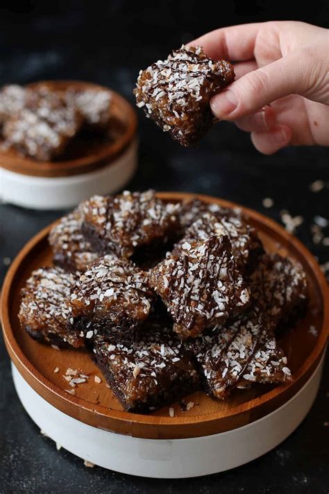 Samoa Cookies Brownie Recipe Vegan Gluten Free Abbey S Kitchen