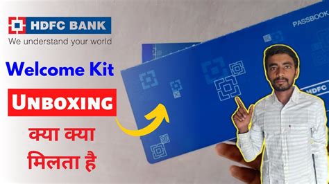 HDFC Bank Welcome Kit Unboxing HDFC Bank Welcome Kit Unboxing 2023