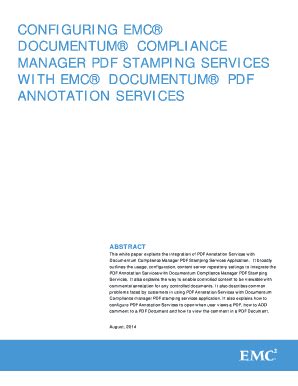 Fillable Online H Configuring Documentum Compliance Manager Pdf