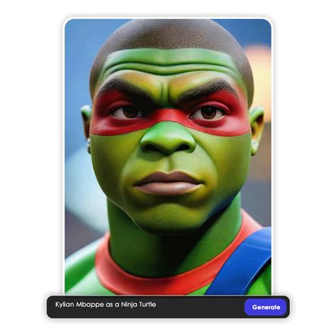 Create Viral Mbappe Ninja Turtle Memes with FREE AI Meme Generator ...