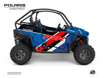 Polaris Utv Epik Graphic Kit Blue Kutvek