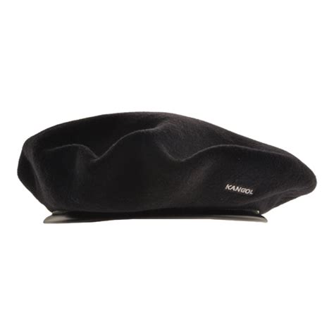 Kangol Wool Monty Beret Black Hats Kangol Beret Unisex