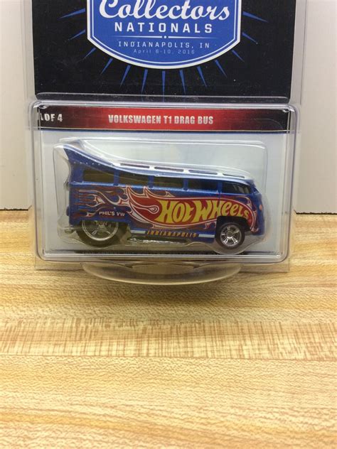 Hot Wheels 16th Annual Collectors Nationals Vw T1 Drag Bus 0051602600 Ebay