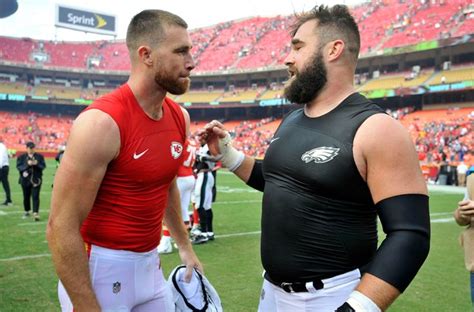 Jason Kelce and Travis Kelce: Photos of the NFL Player Brothers ...