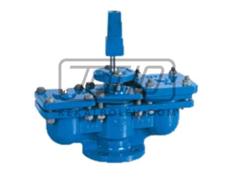 Lye Ductile Iron Double Large Orifice Air Relief Valve With Integral Isolating Valve Pn16