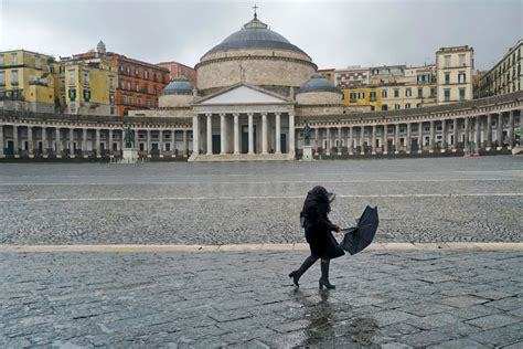 Maltempo Campania In Arrivo Forti Temporali E Vento