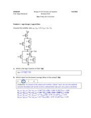 F A Hw Sol Eem A Prof Dejan Markovi Design Of Vlsi Circuits