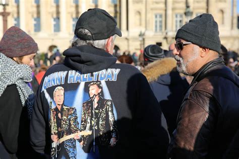 L Hommage Johnny Hallyday En Images