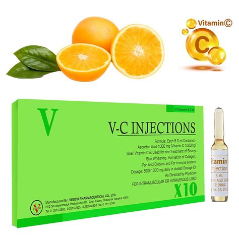 Vesco Pharma Vc Vitamin C Injection Ascorbic Acid Mg In India