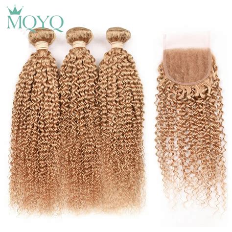 Aliexpress Buy Mqyq Kinky Curly Human Hair Weave Bundles With