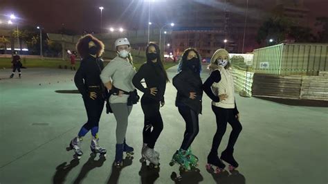 Patinando E Cantando O Treino De Patins Quad Rollers Abc