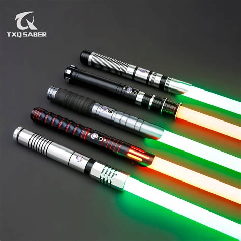 Txqsaber Lightsaber Neo Pixel Rgb Smooth Swing Heavy Dueling Metal Hilt