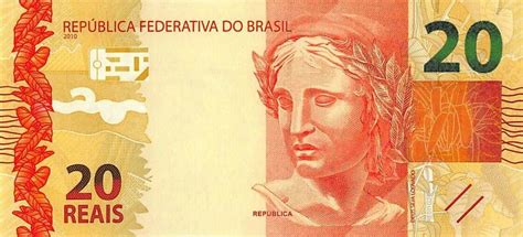 RealBanknotes Brazil P255c 20 Reais From 2010