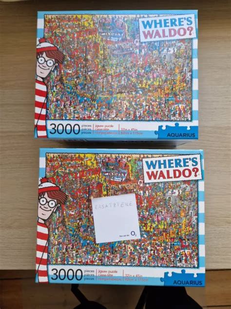 WIMMELBILD PUZZLE 3000 Teile Wo Ist Walter Where S Waldo EUR 5