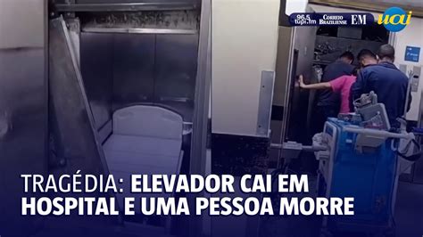 Elevador cai em hospital e uma pessoa morre Vídeo Dailymotion