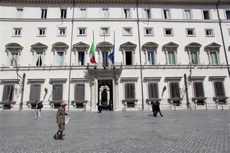 Palazzo Chigi in Rome editorial photo. Image of building - 24664051