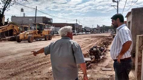 El director del CMD Sur recorrió las obras de remodelación de avenida