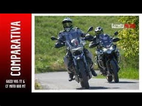 Moto Guzzi V Tt Guardia D Onore E Cf Moto Mt Explorer Confronto