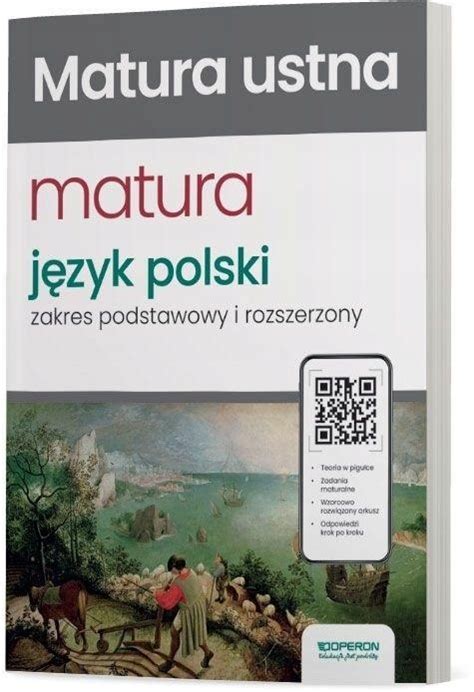 Matura J Zyk Polski Matura Ustna Zpir Podr Cznik