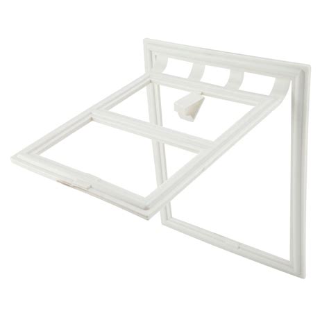 Plastic Cat Door, Plastic Door Locking Flap Screen Window Gate For Pet