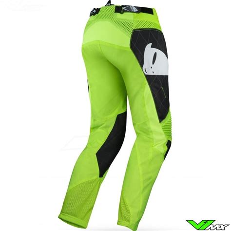 UFO DeepSpace 2021 Motocross Pants Black Fluo Yellow