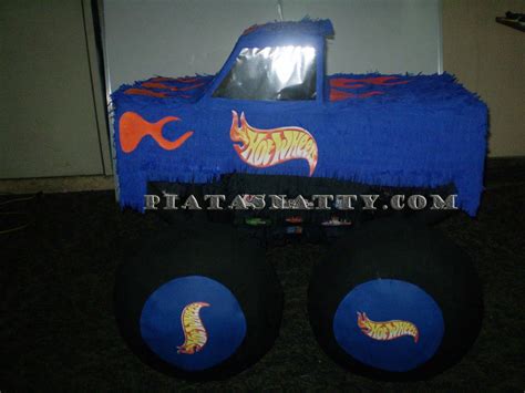 PIÑATAS NATTY pinatas eventos natty PIÑATA DE HOT WHEELS