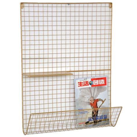 Multi 21x28 Gld Grid Shelf Shelves At Home Store Home