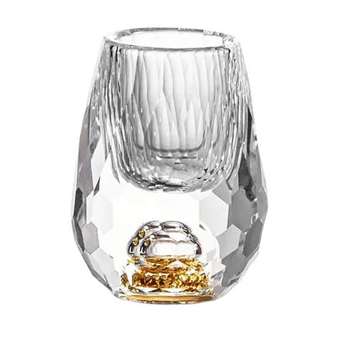 Luxury Crystal Glass Vodka Glass Sake Shochu Glass Bar Liqueur Double