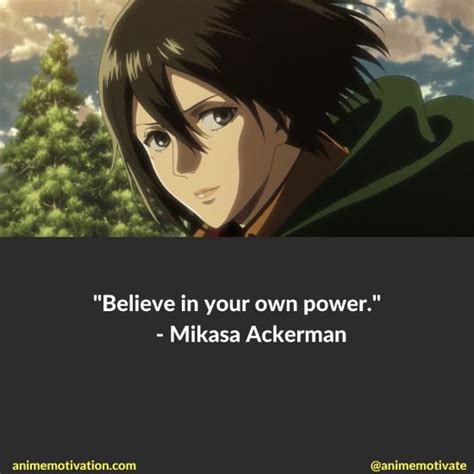 14+ Greatest Mikasa Ackerman Quotes For AOT Fans!