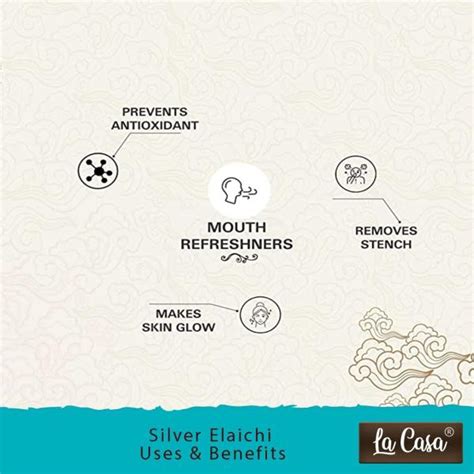 La Casa Silver Coated Elaichi 10g Jiomart