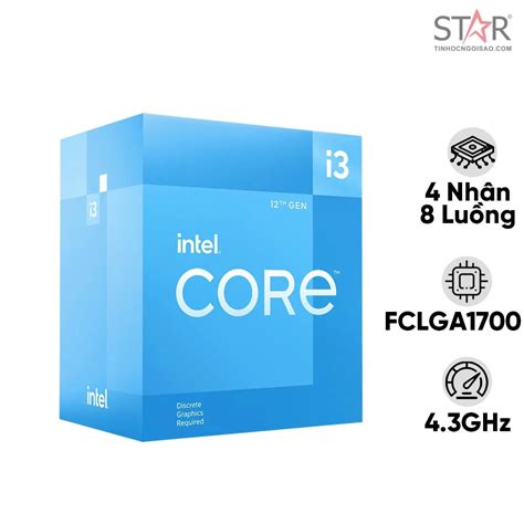 CPU Intel Core I3-12100 Box Chính Hãng | Shopee Việt Nam
