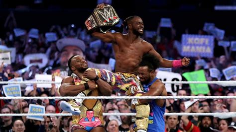 Kofi Kingston won the WWE Championship in 2019