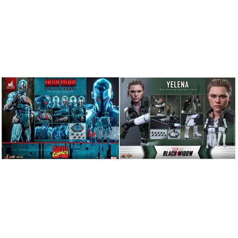 咩咩Q 全新 Hot Toys CMS 漫畫版 匿蹤裝甲款 鋼鐵人 MMS 黑寡婦 葉蓮娜 蝦皮購物