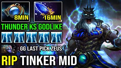 If The Enemy Had Tinker Just Pick Zeus For Ez Mmr Max Cast Range