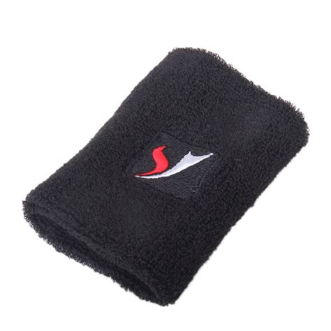 Black Sports Basketball Tenis Sweatband Wristband ... – Grandado